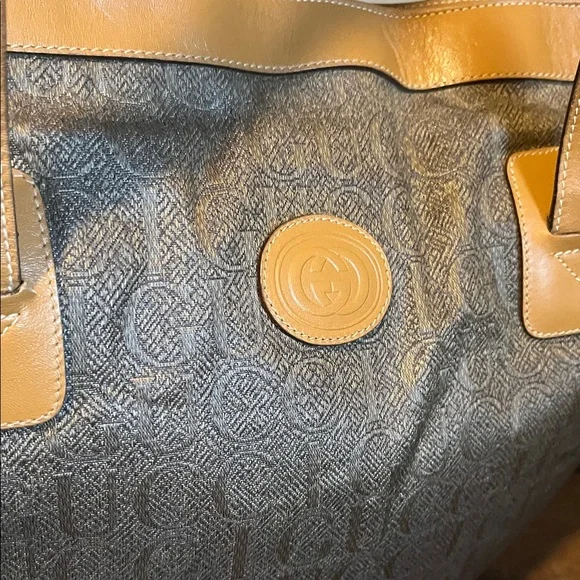 Gucci Brown and Tan Tote Bag - Picture 2 of 15